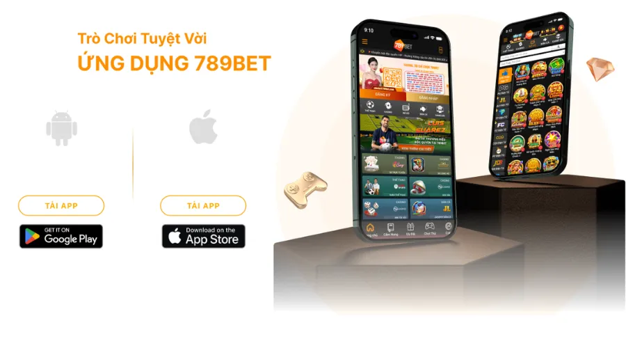 App 789BET mang lại trải nghiệm giải trí ấn tượng không giật lag, không bị chặn